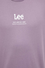 LEE LOGO LOOSE TEE WASHED PURPLE L69NFQTZ 112144375