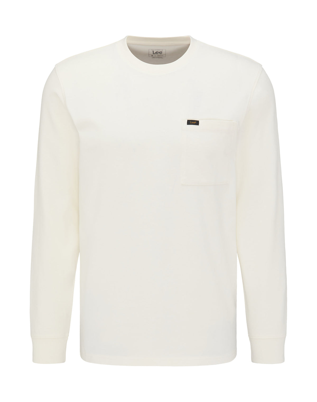 LEE LS POCKET TEE ECRU 112115881