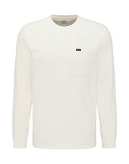 LEE LS POCKET TEE ECRU 112115881