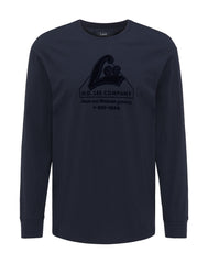 LEE LS TONAL GRAPHIC TEE SKY CAPTAIN L62HFEHY 112114598