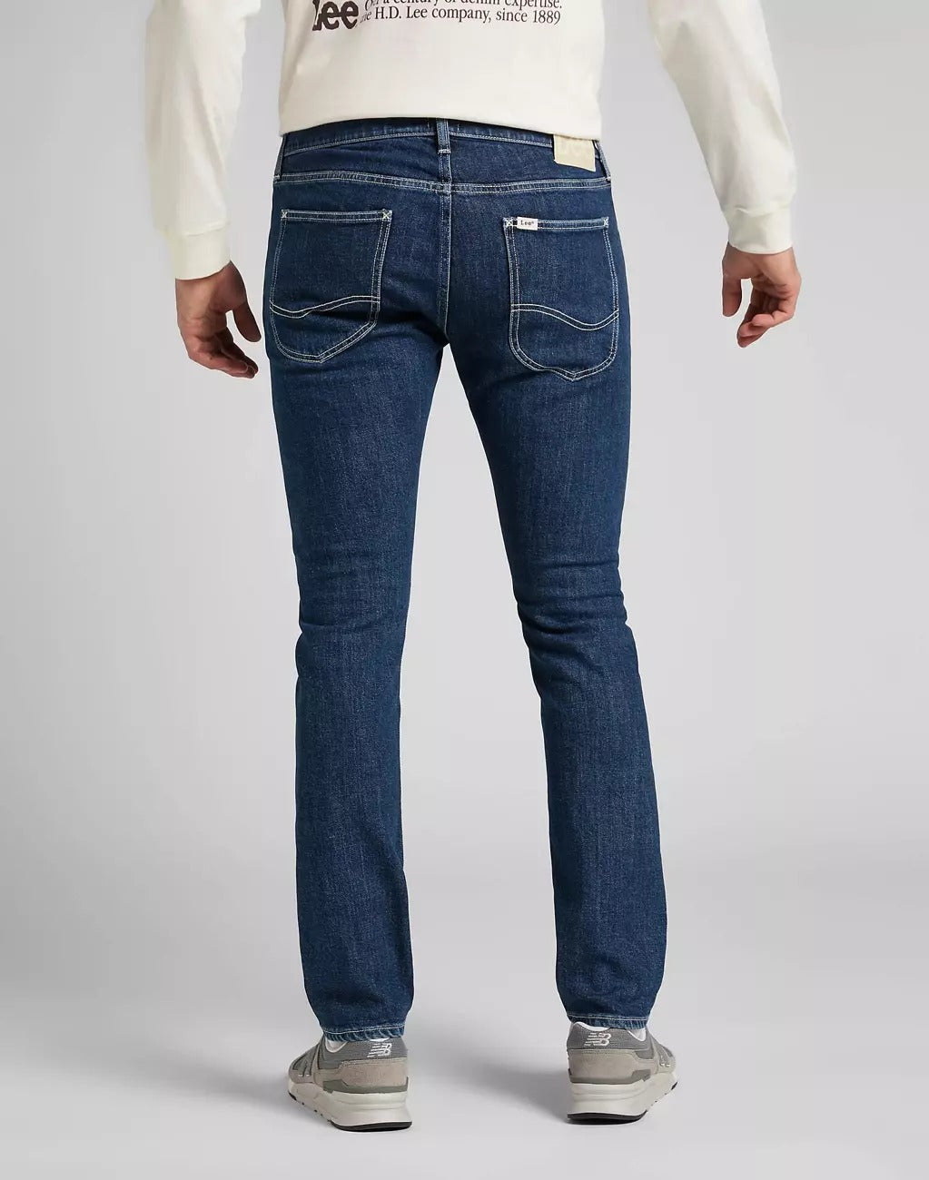 Spodnie Jeansowe Męskie Lee Luke Button Fly Stone Esme L70SNIWF 112322027
