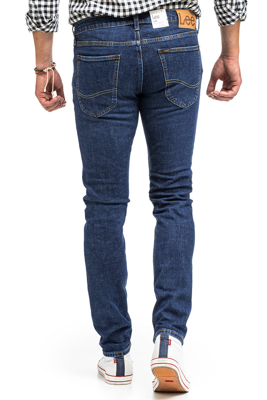 LEE LUKE MĘSKIE SPODNIE JEANSOWE DK WORN KANSAS L719PLGC 112140748