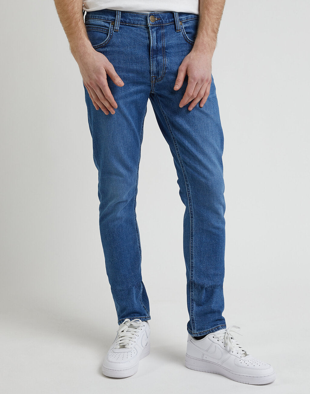 Spodnie Jeansowe Męskie Lee Luke Blue Shadow Mid L719IAA27 112338457