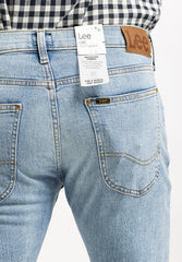 Lee Luke Męskie Spodnie Jeansowe Blue Dove L719OWA32