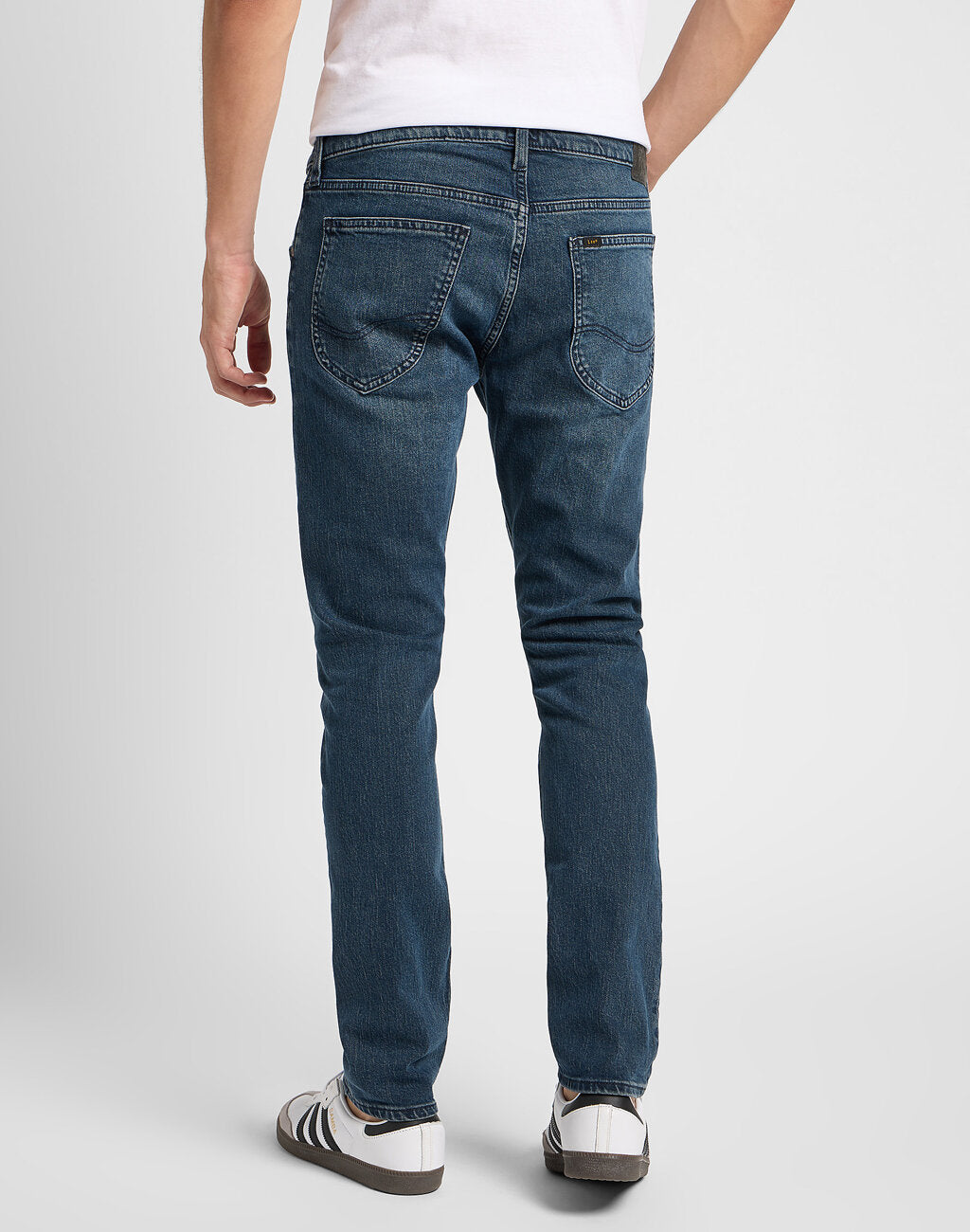 Lee Luke Męskie Spodnie Jeansowe Jeansy Dżinsy Holland Blue 112360226 L719008586