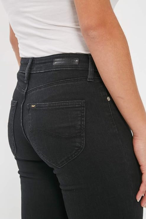 Spodnie Jeansowe Damskie Lee Marion Straight Black Rinse L301GY47 112105819