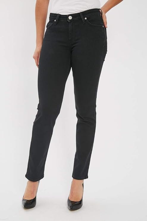 Spodnie Jeansowe Damskie Lee Marion Straight Black Rinse L301GY47 112105819