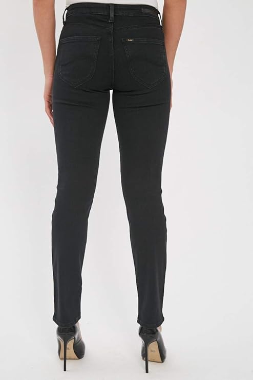 Spodnie Jeansowe Damskie Lee Marion Straight Black Rinse L301GY47 112105819