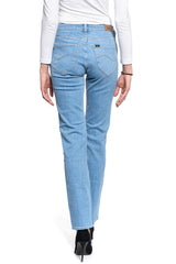LEE MARION STRAIGHT DAMSKIE SPODNIE JEANSOWE MID LINA L301OPSR 112139755