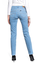 LEE MARION STRAIGHT DAMSKIE SPODNIE JEANSOWE MID LINA L301OPSR 112139755