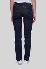 Lee Marion Straight Damskie Spodnie Jeansowe Rinse L301FRFH 112105808