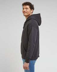 Męska Bluza Lee Core Loose Hoodie Washed Black 112341677 L84w017013