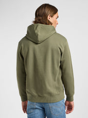 Męska Bluza Lee Wobbly Lee Hoodie Mercantile Green 112364106