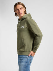 Męska Bluza Lee Wobbly Lee Hoodie Mercantile Green 112364106