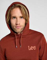 Męska Bluza Lee Wobbly Lee Hoodie Sweet Maple 112358006