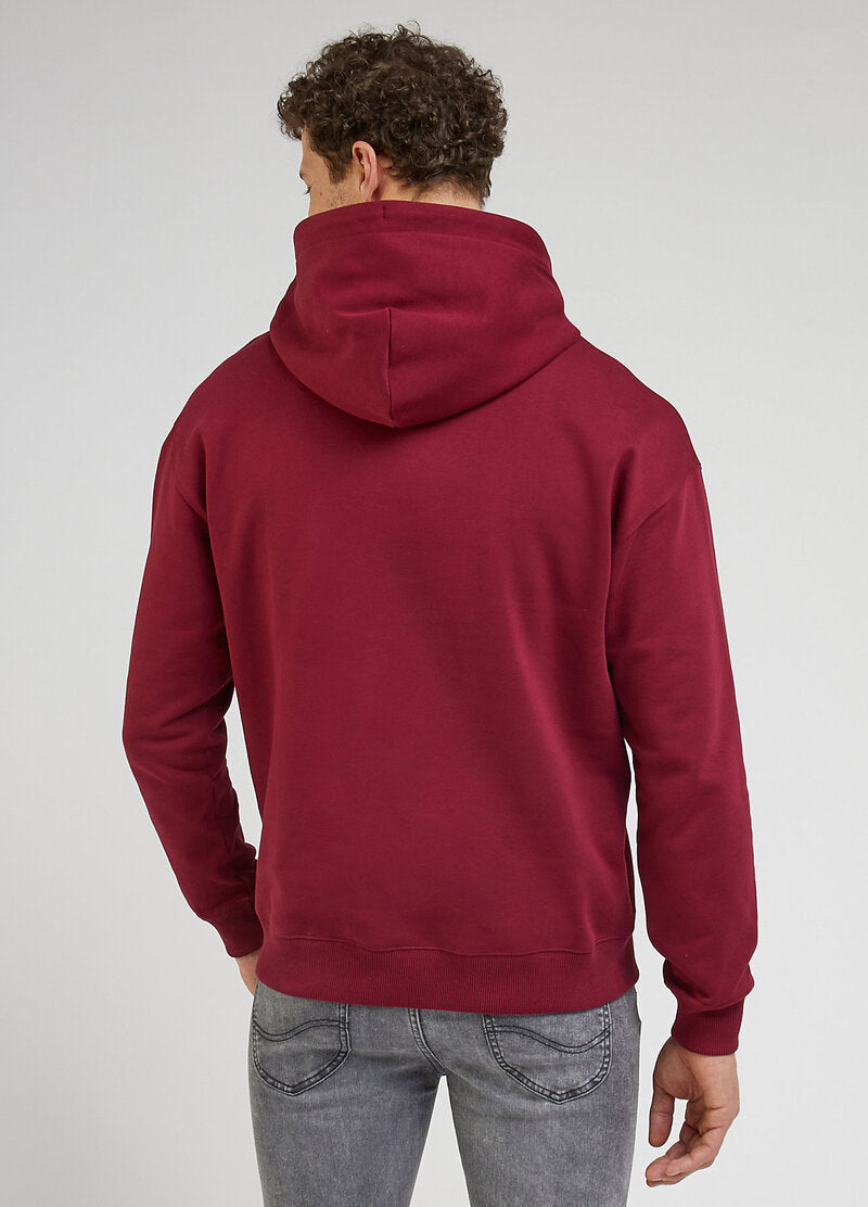 Męska Bluza Lee Varsity Hoodie Port 112341673 Ll80015548