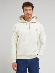 LEE MĘSKA BLUZA Z KAPTUREM LEE WW HOODIE ECRU 112342990