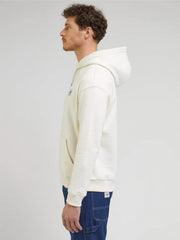 LEE MĘSKA BLUZA Z KAPTUREM LEE WW HOODIE ECRU 112342990
