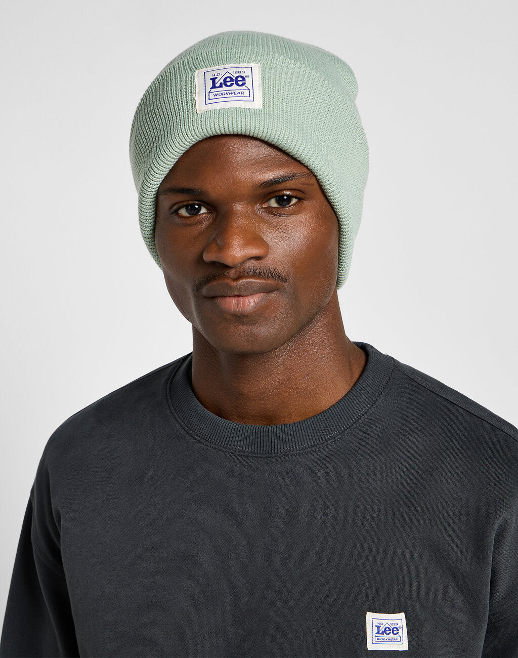 Męska Czapka Lee Workwear Beanie Pond 112358299 LP75016263