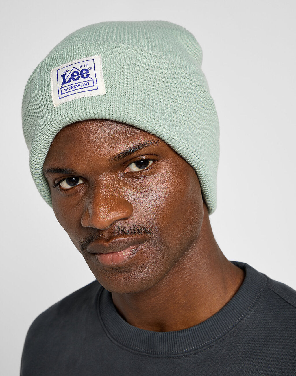 Męska Czapka Lee Workwear Beanie Pond 112358299 LP75016263