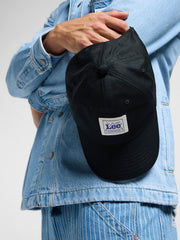 LEE MĘSKA CZAPKA Z DASZKIEM WORKWEAR CAP BLACK 112364302