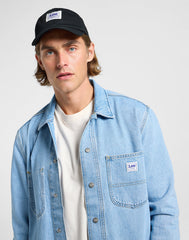 LEE MĘSKA CZAPKA Z DASZKIEM WORKWEAR CAP BLACK 112364302