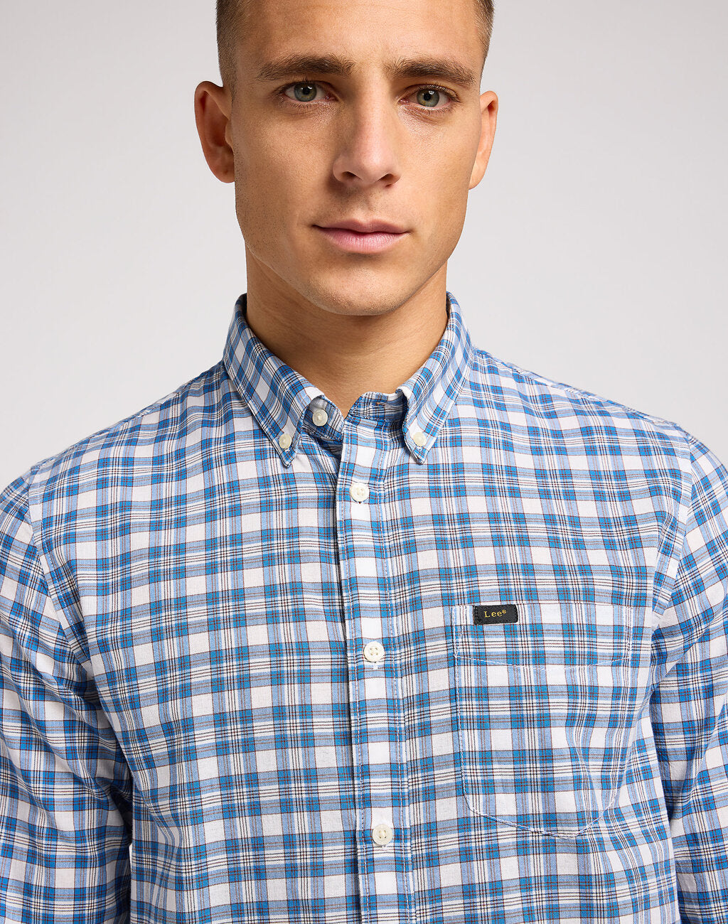 Męska Koszula Lee Button Down Atlantic 112349957 L880015643
