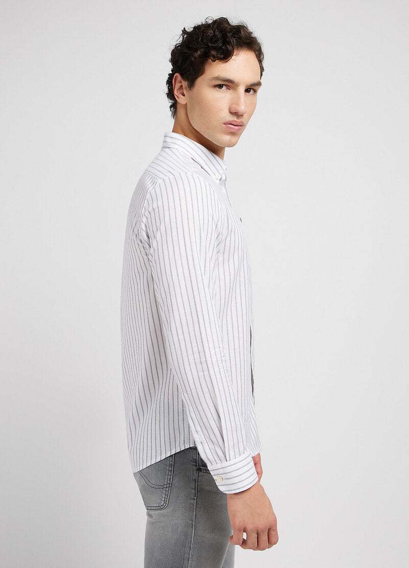 Męska Koszula Lee Button Down Olive Grove 112349958 L880045022