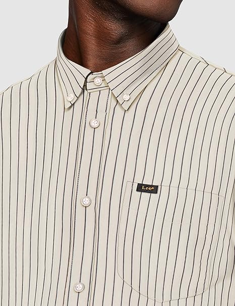 LEE MĘSKA KOSZULA LEE BUTTON DOWN TURTLEDOVE L880FZCV 112123093
