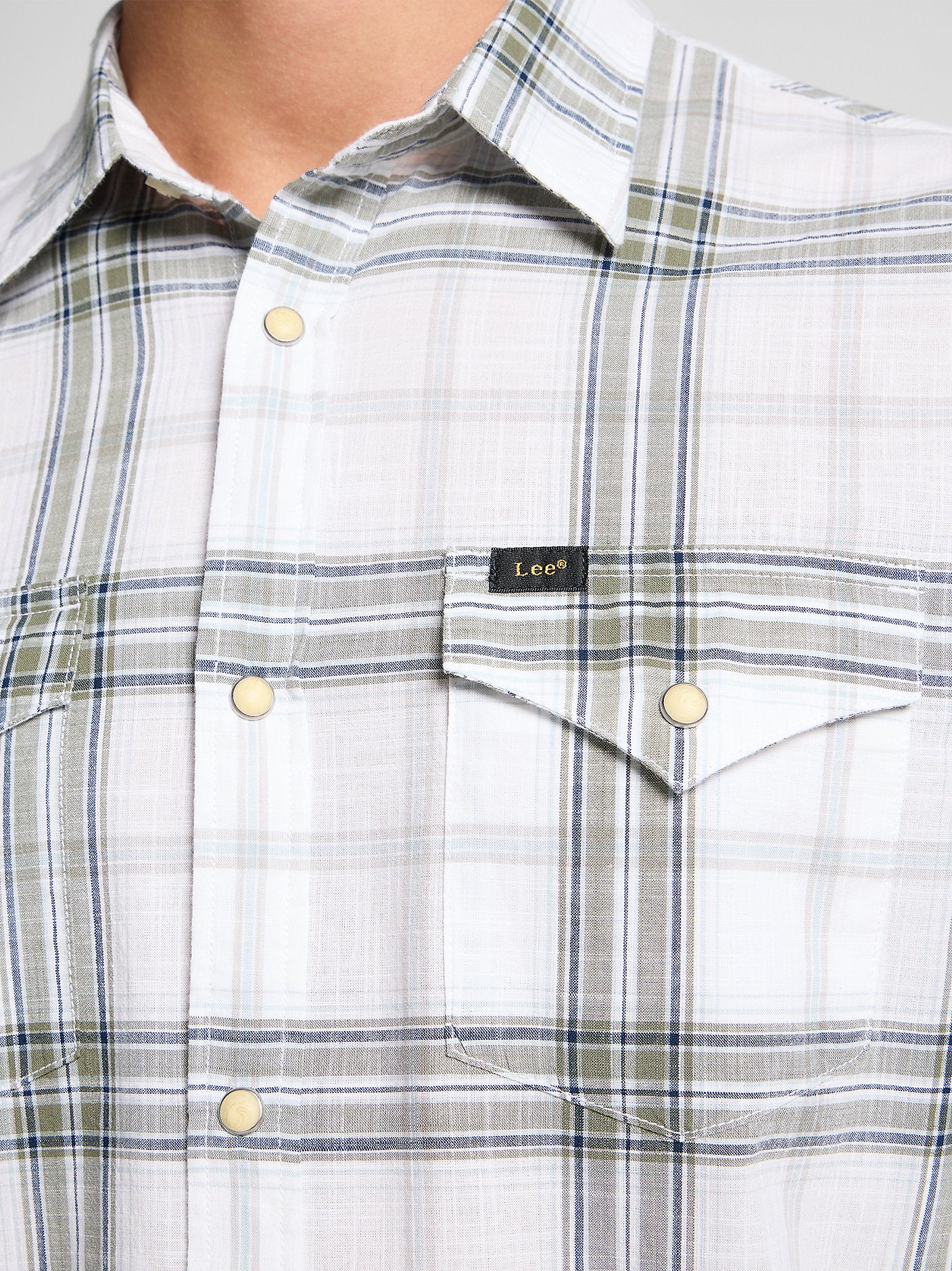 Lee Męska Koszula Clean Western Shirt Mercantile Brig 112363912