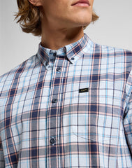 LEE MĘSKA KOSZULA LEE LEE BUTTON DOWN AURORA SEPIA PLAID 112363687