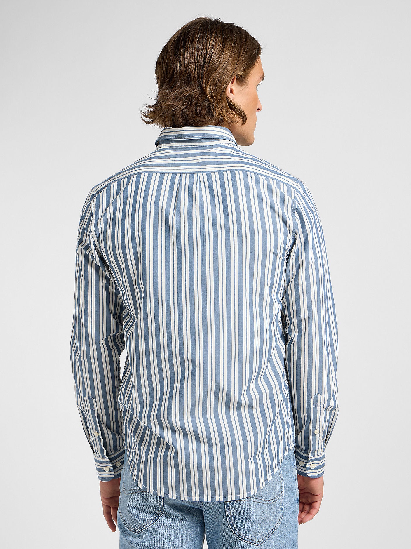 LEE MĘSKA KOSZULA LEE LEE BUTTON DOWN ORION STRIPE 112363894
