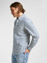 LEE MĘSKA KOSZULA LEE LEE BUTTON DOWN ORION STRIPE 112363894