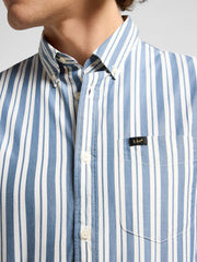 LEE MĘSKA KOSZULA LEE LEE BUTTON DOWN ORION STRIPE 112363894