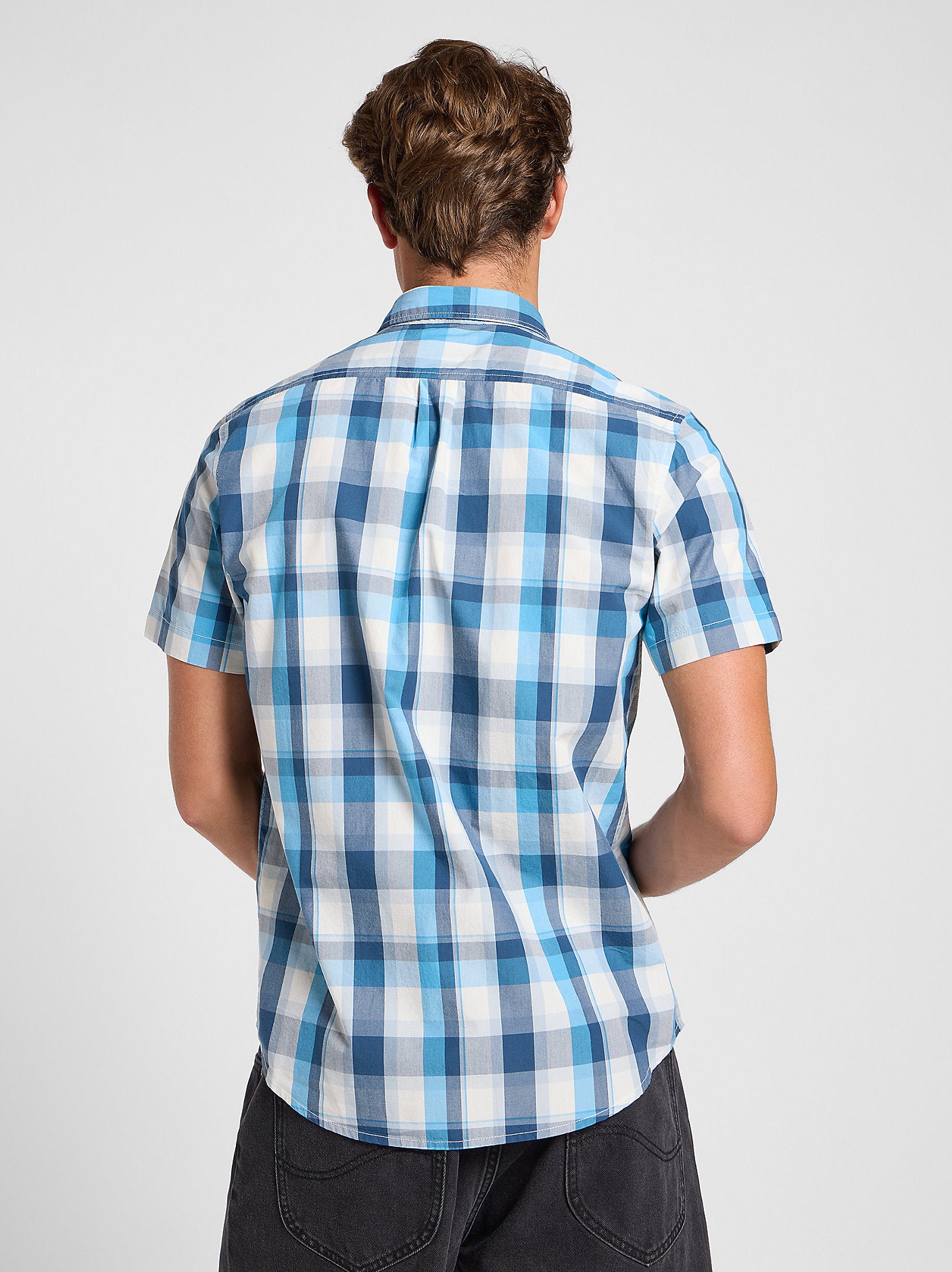 LEE MĘSKA KOSZULA LEE LEE BUTTON DOWN SS ORION 112363899