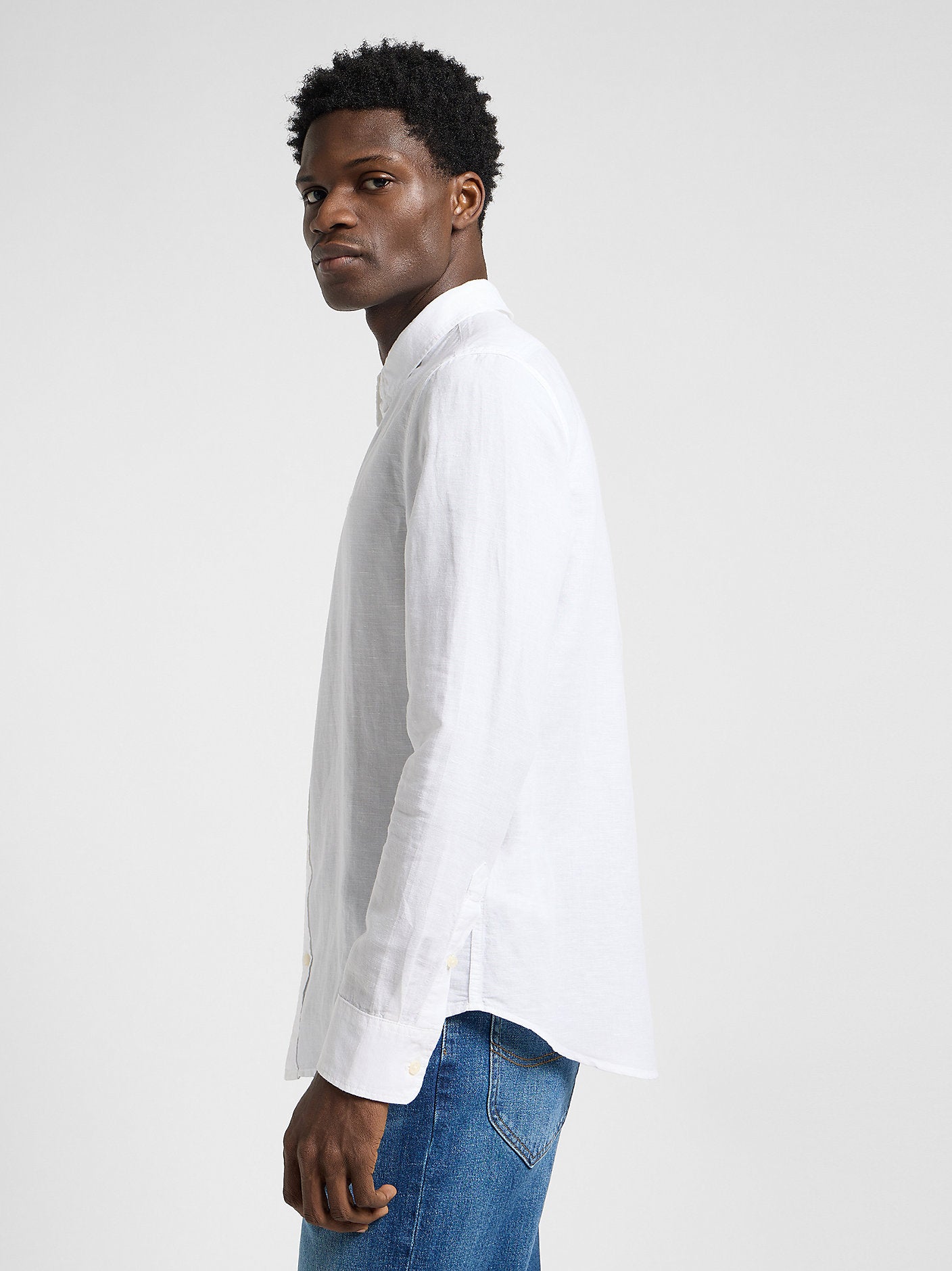 Męska Koszula Lee Patch Shirt Bright White 112364230
