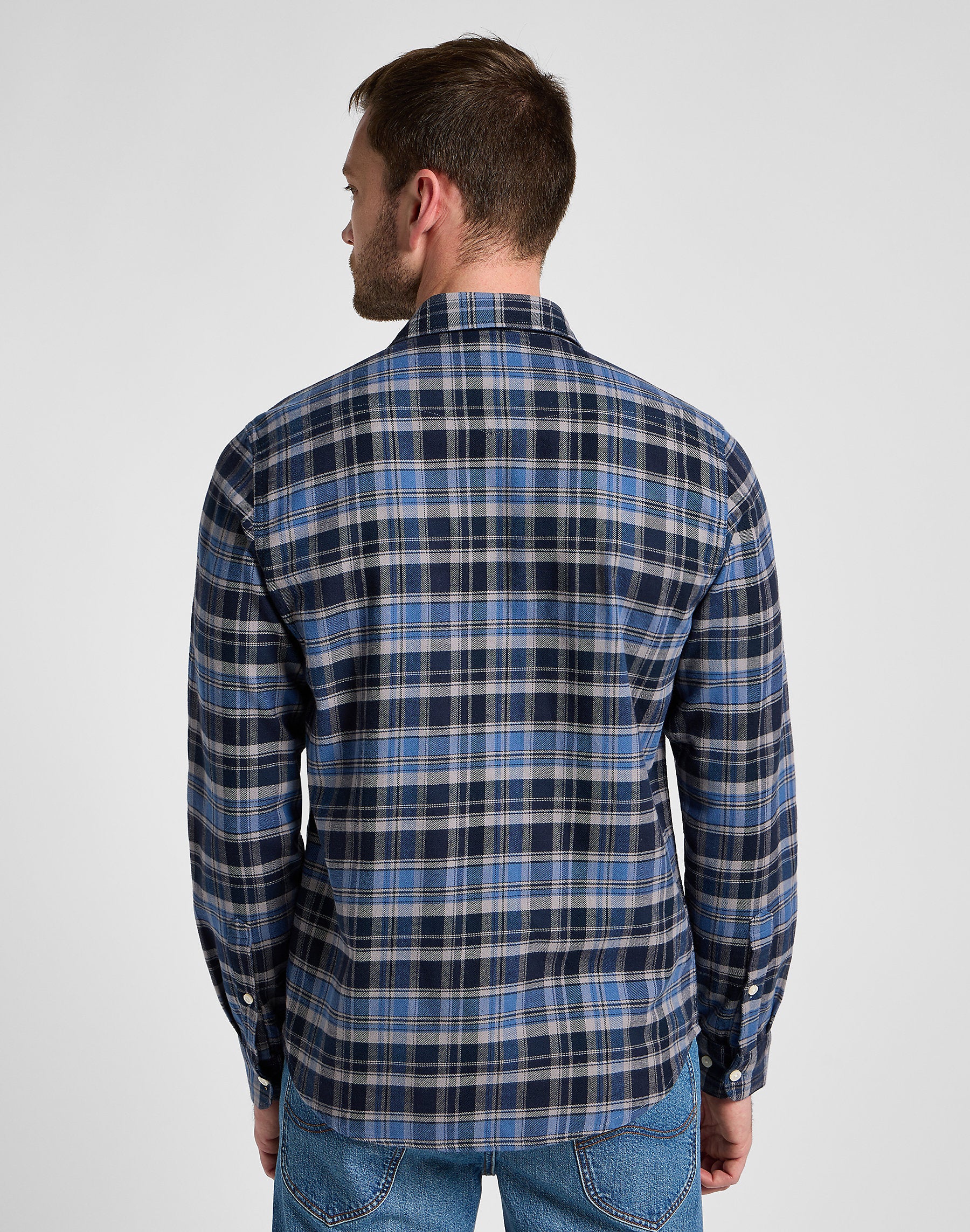 LEE MĘSKA KOSZULA LEE REGULAR SHIRT NAVY 112355697