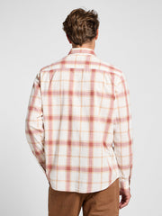 Lee Męska Koszula Workwear Shirt 2_0 Redwood 112364151