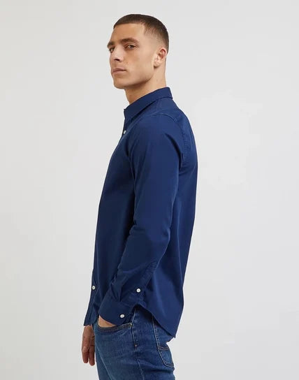 Męska Koszula Lee Patch Shirt Emperor Navy 112341763 LL37015537