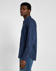LEE MĘSKA KOSZULA PATCH SHIRT MOOD INDIGO 112355737 LL37014445