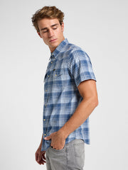 Męska Koszula Lee SS Western Shirt Orion Ombre 112364225