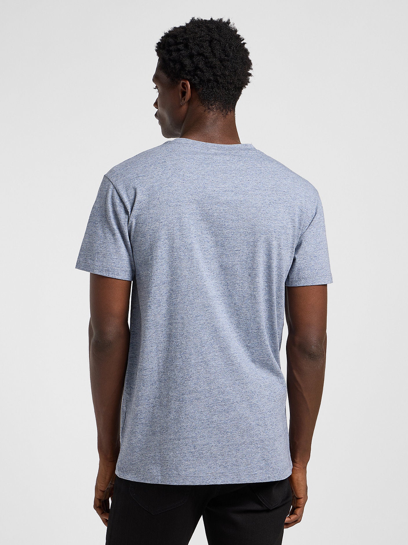 Męska Koszulka Lee Ultimate Pocket Tee Blue Mele 112365384