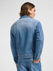LEE MĘSKA KURTKA JEANSOWA LEE RIDER JACKET WORN INDIGO 112363866