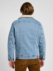 LEE MĘSKA KURTKA JEANSOWA LEE SHERPA JACKET FALLOUT 112355556