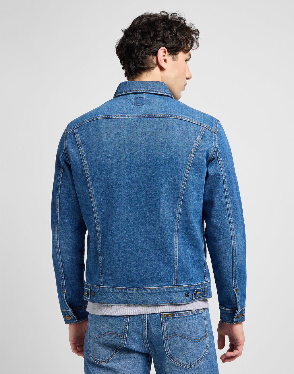 Lee Męska Kurtka Jensowa Rider Jacket Planet Waves 112341637 L89Z015847