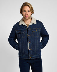 Męska Kurtka Jensowa Lee Sherpa Jacket Warm Cider 112355888 L87A008614