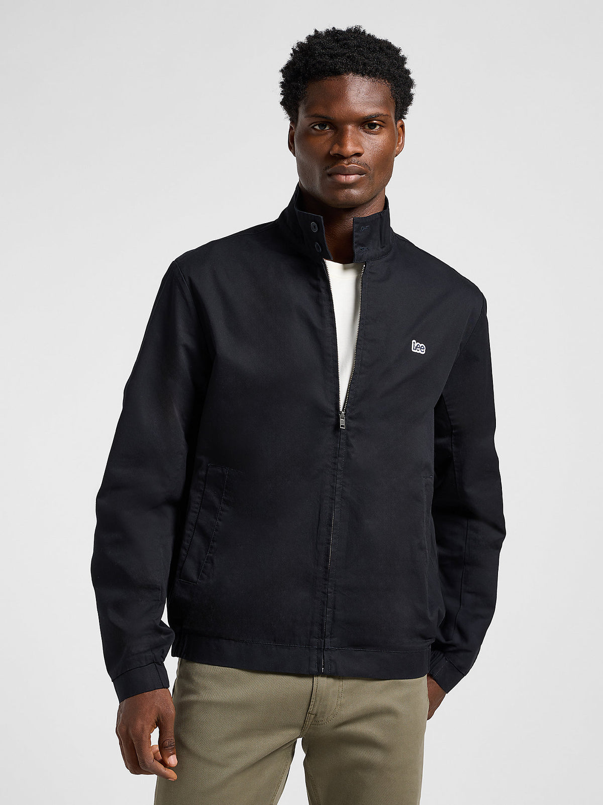 Męska Kurtka Lee Harrington Jacket Unionall Black 112363867