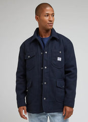 Męska Kurtka Wełniana Lee Wool Jacket Sky Captain 112342487