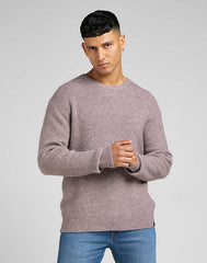 Męski Sweter Lee Seasonal Crew Purple Storm L83ZDD70 112322657