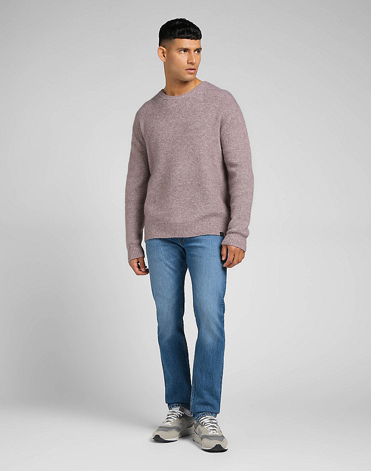 Męski Sweter Lee Seasonal Crew Purple Storm L83ZDD70 112322657